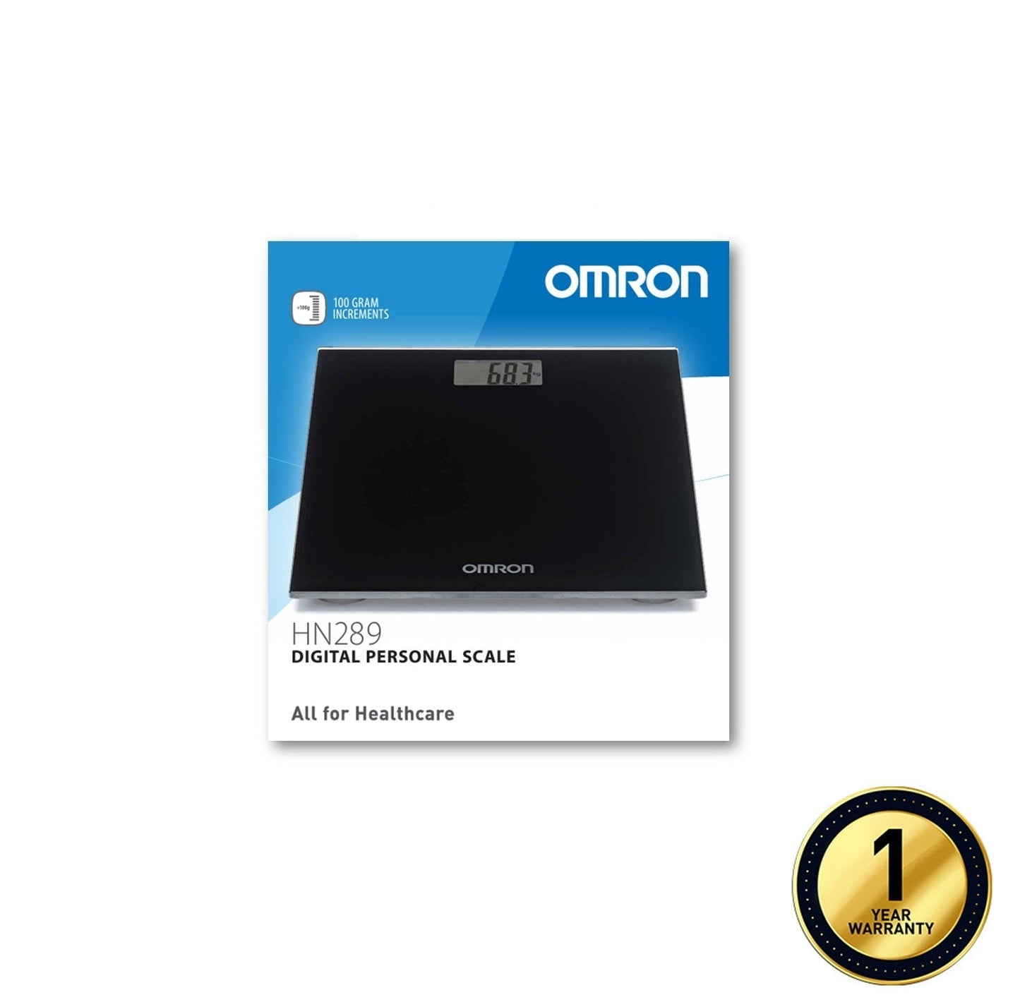 Digital Weighing Scale Black