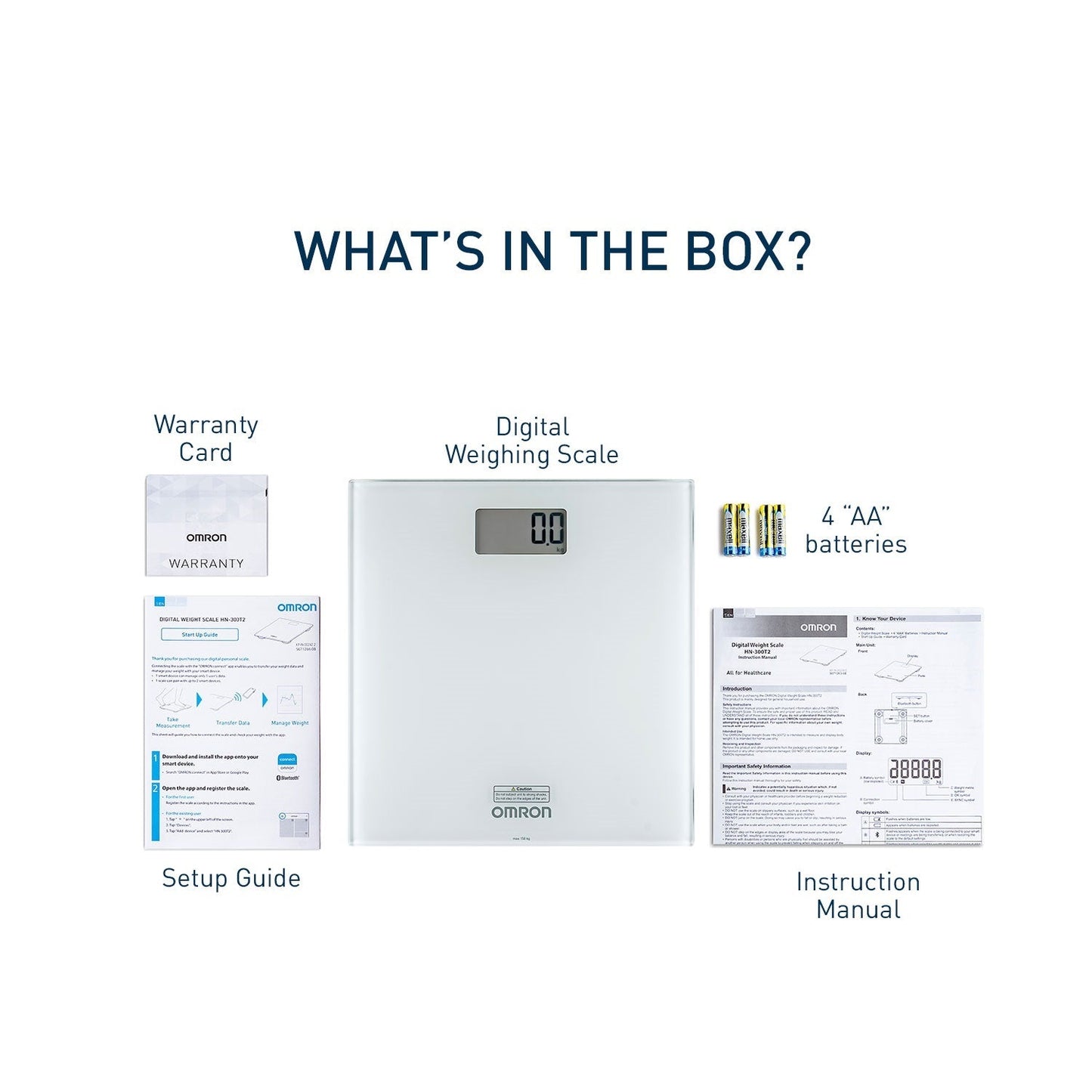 Digital Weighing Scale with Bluetooth HN-300T2