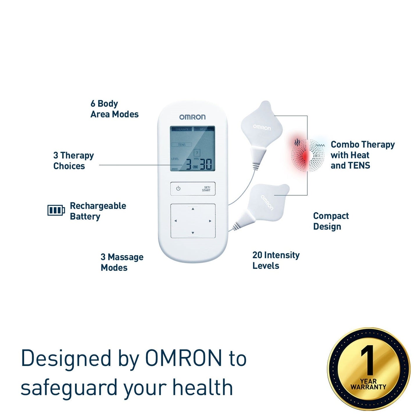 HEAT + TENS Massager HV-F311