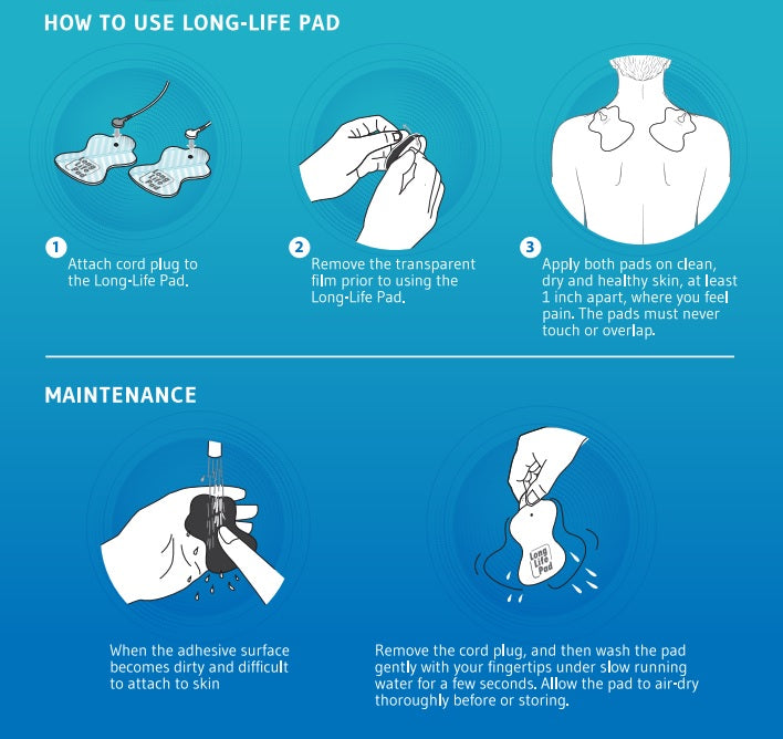 TENS Pads HV-LLPAD-C1