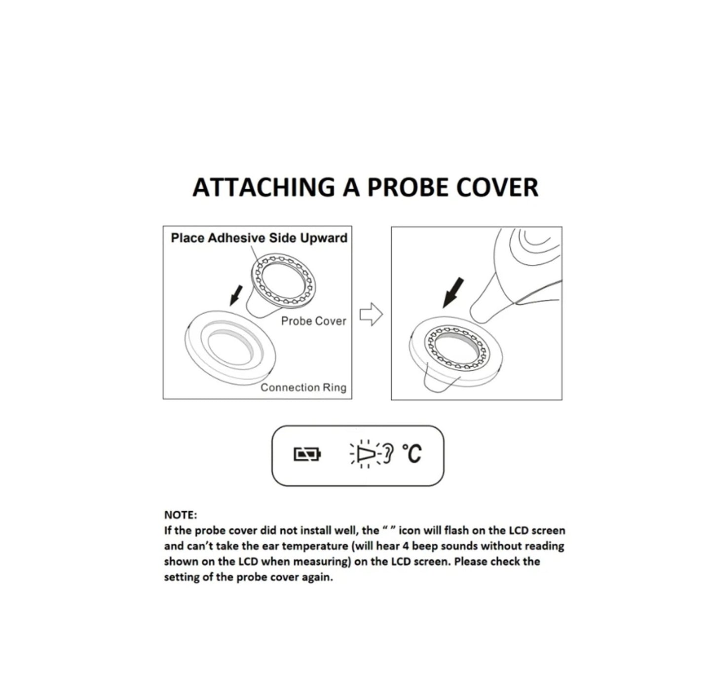 Probe  Cover for Ear Thermometer MC-EP2