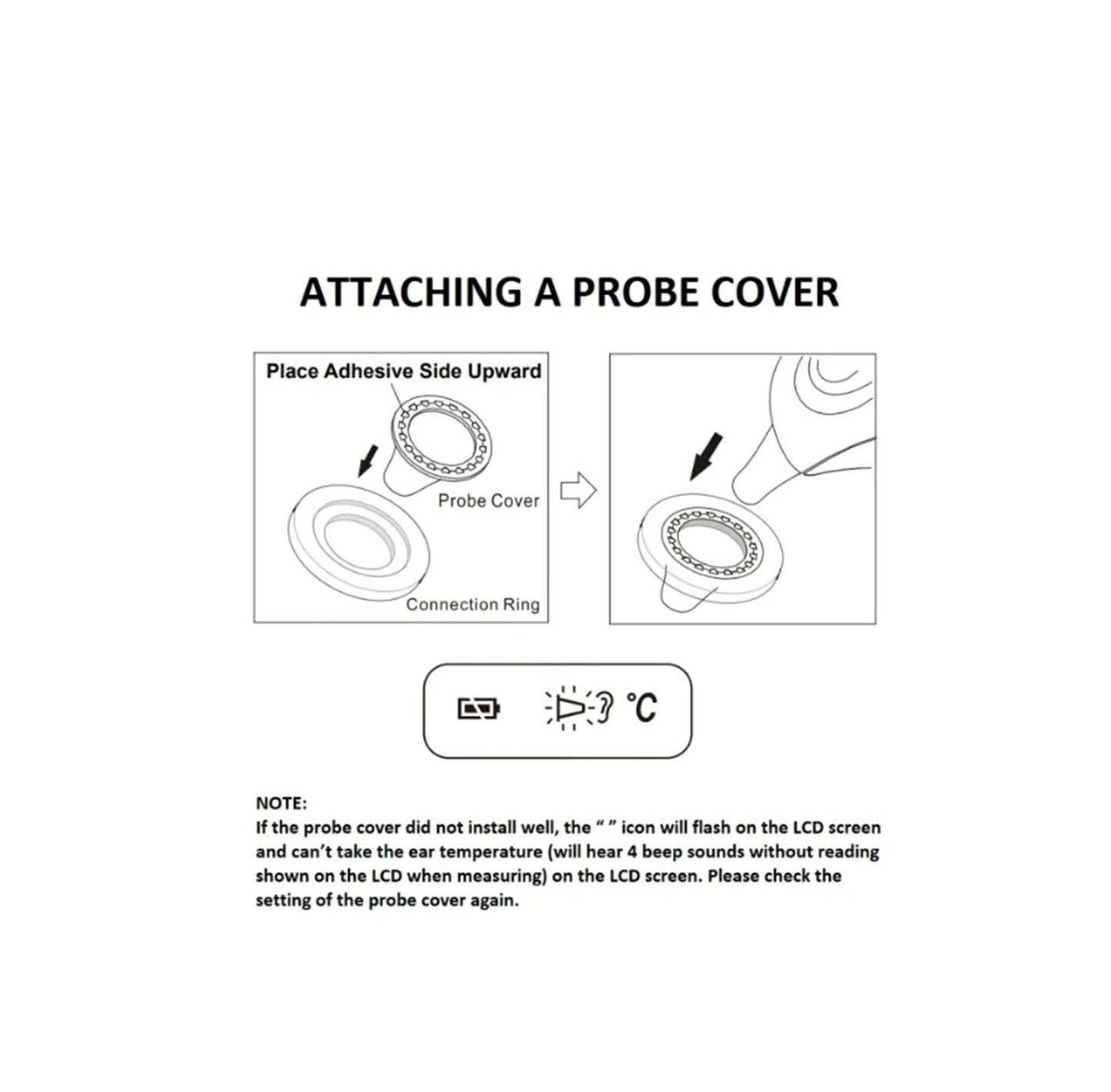 Probe  Cover for Ear Thermometer MC-EP2