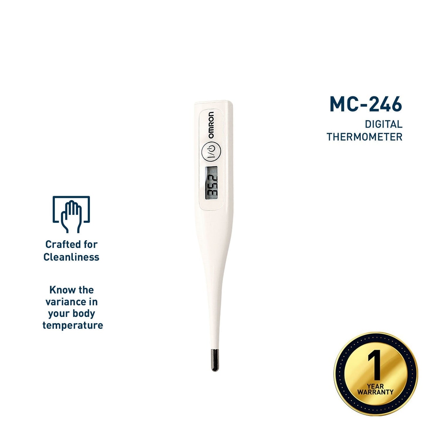 OMRON Digital Thermometer MC-246