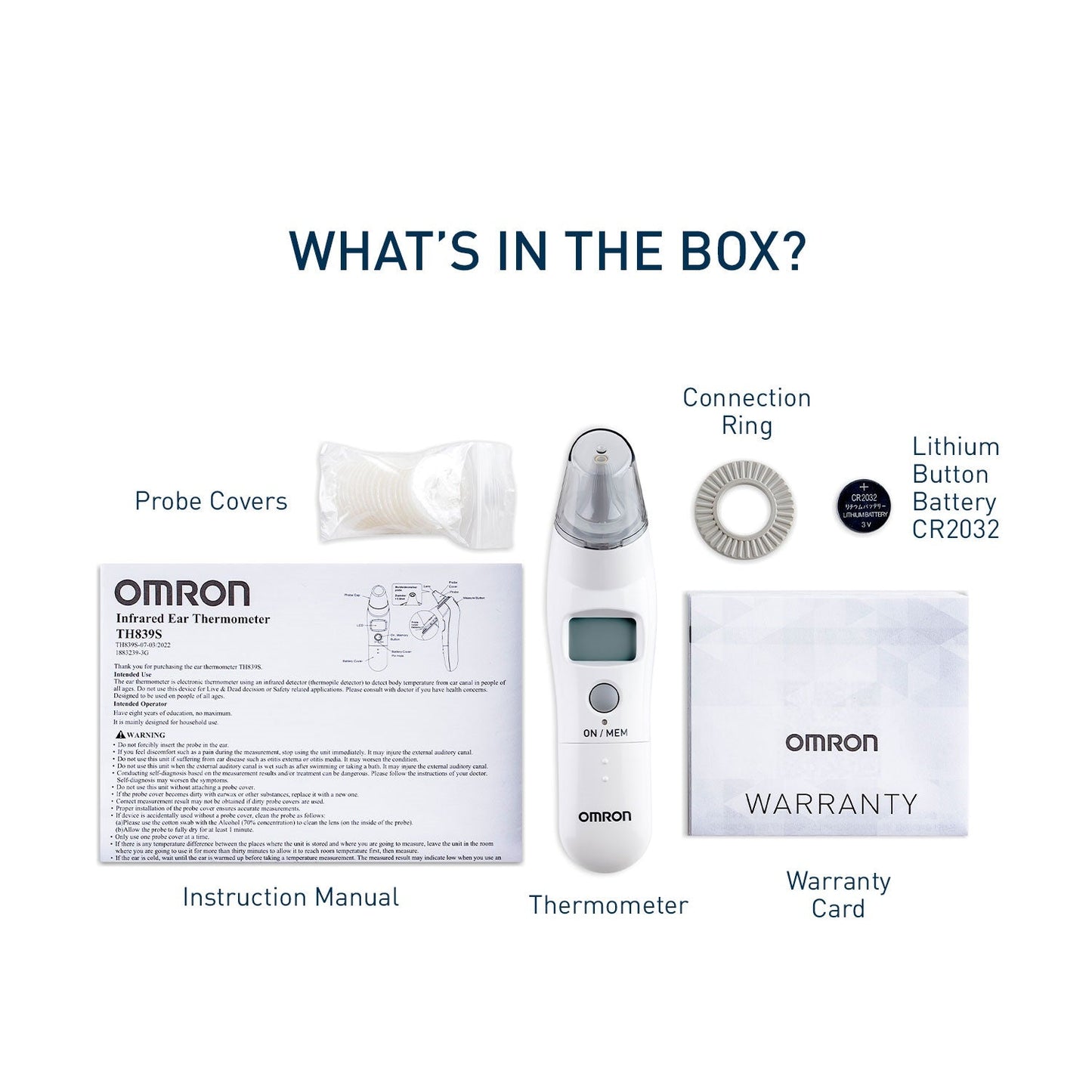 Ear Thermometer  MC-523/TH839S