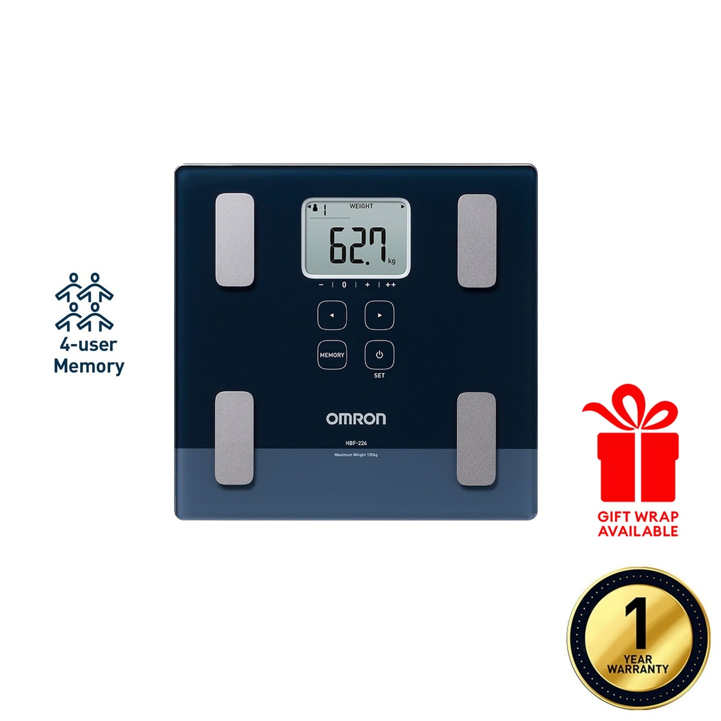 Body  Composition Monitor with Bluetooth HBF-224