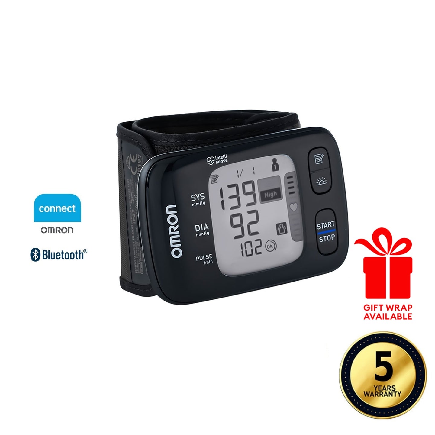 Wrist Blood Pressure Monitor HEM-6232T