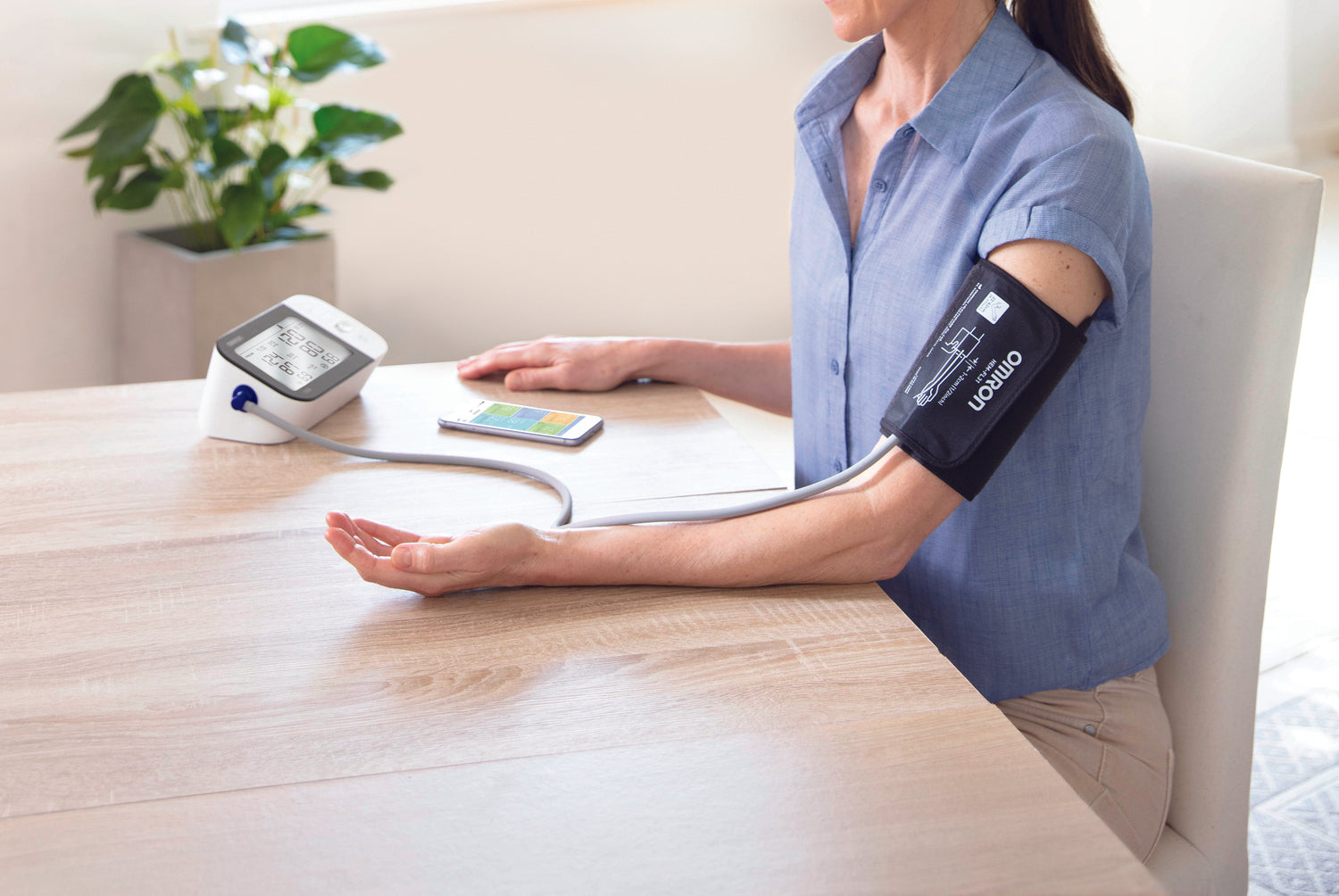 Woman Using BPM